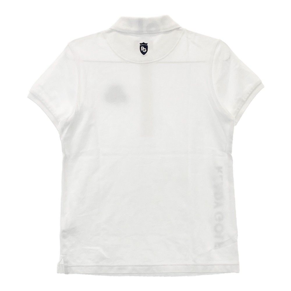 サイズ 0 PEARLY GATES パーリーゲイツ モデル 半袖ポロシャツ ホワイト系 240101228453 ゴルフウェア レディース ストスト