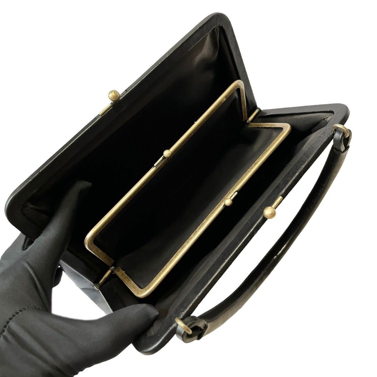 ARTS&SCIENCE アーツアンドサイエンス W-gamaguchi bag ダブルがま口