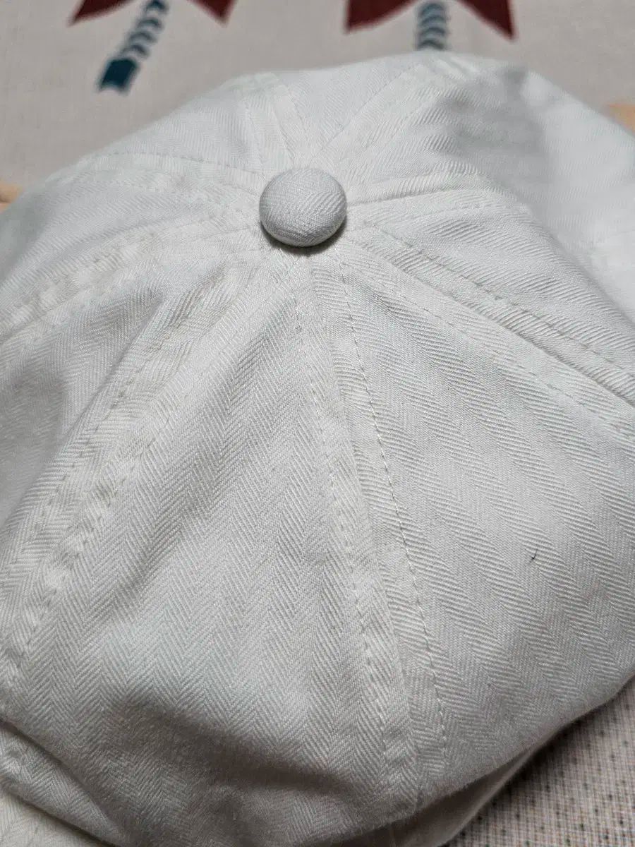 rrl ホワイト hbt ニュースボーイキャップ L サイズ