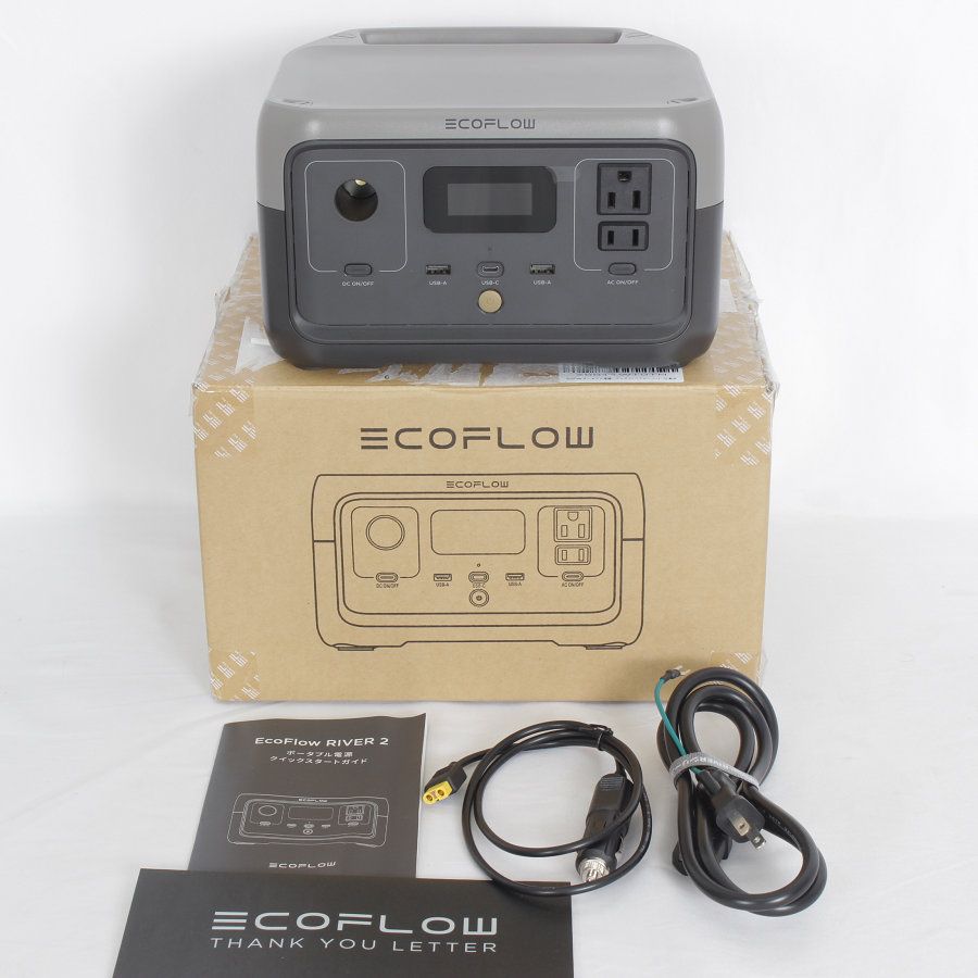 ポータブル電源エコフロー EcoFlow ZMR600-JP RIVER2 エコフロー