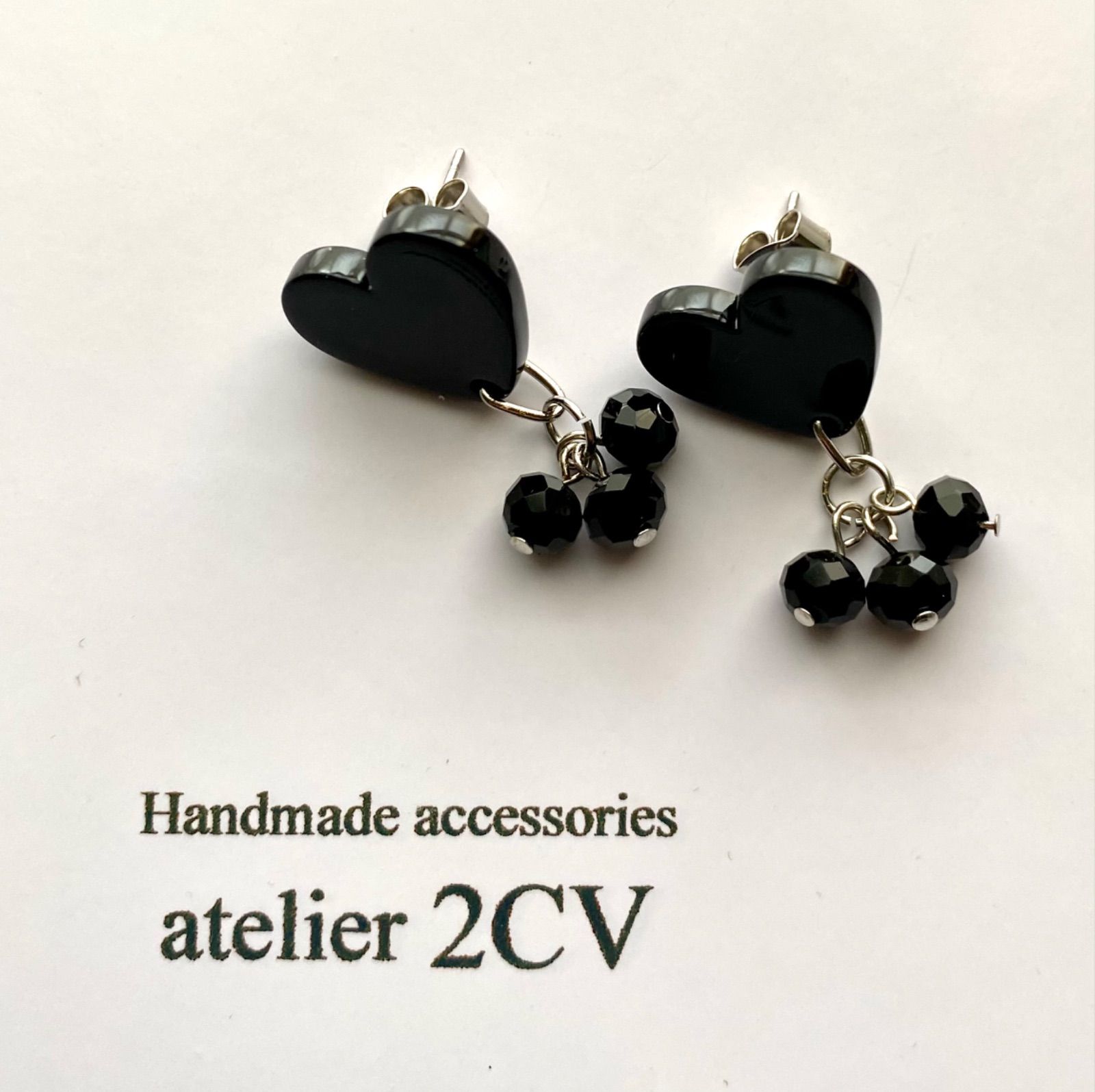519 ハンドメイド ピアス - メルカリ