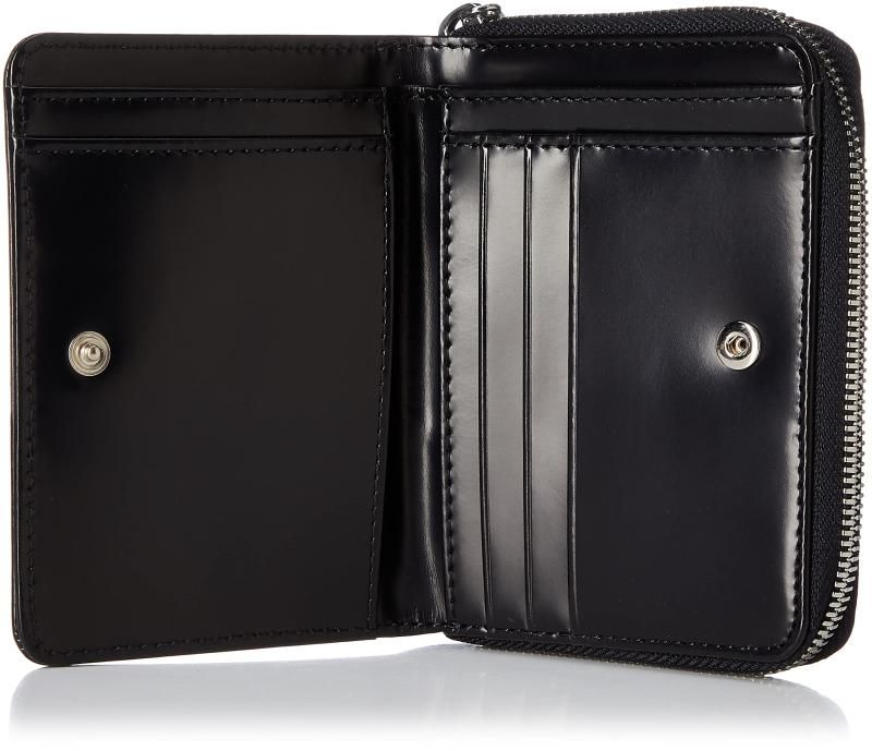 A.P.C. 二つ折り財布 黒 レザー APC アーペーセー 財布 黒 A.P.C. 二