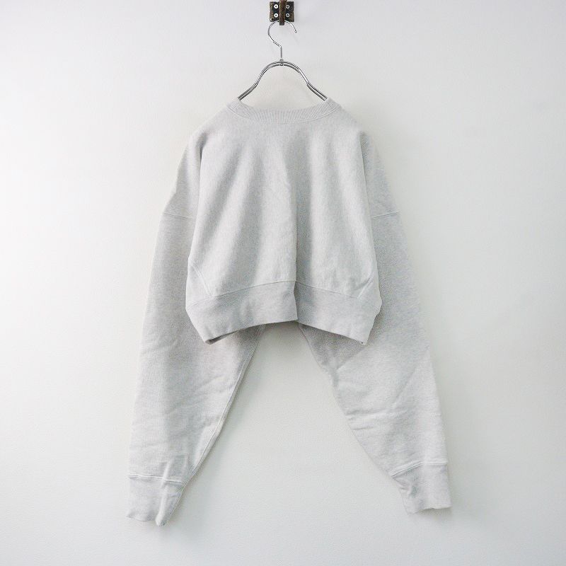 美品 2024AW トゥデイフル TODAYFUL Cropped Sweat Pullover F/グレー 