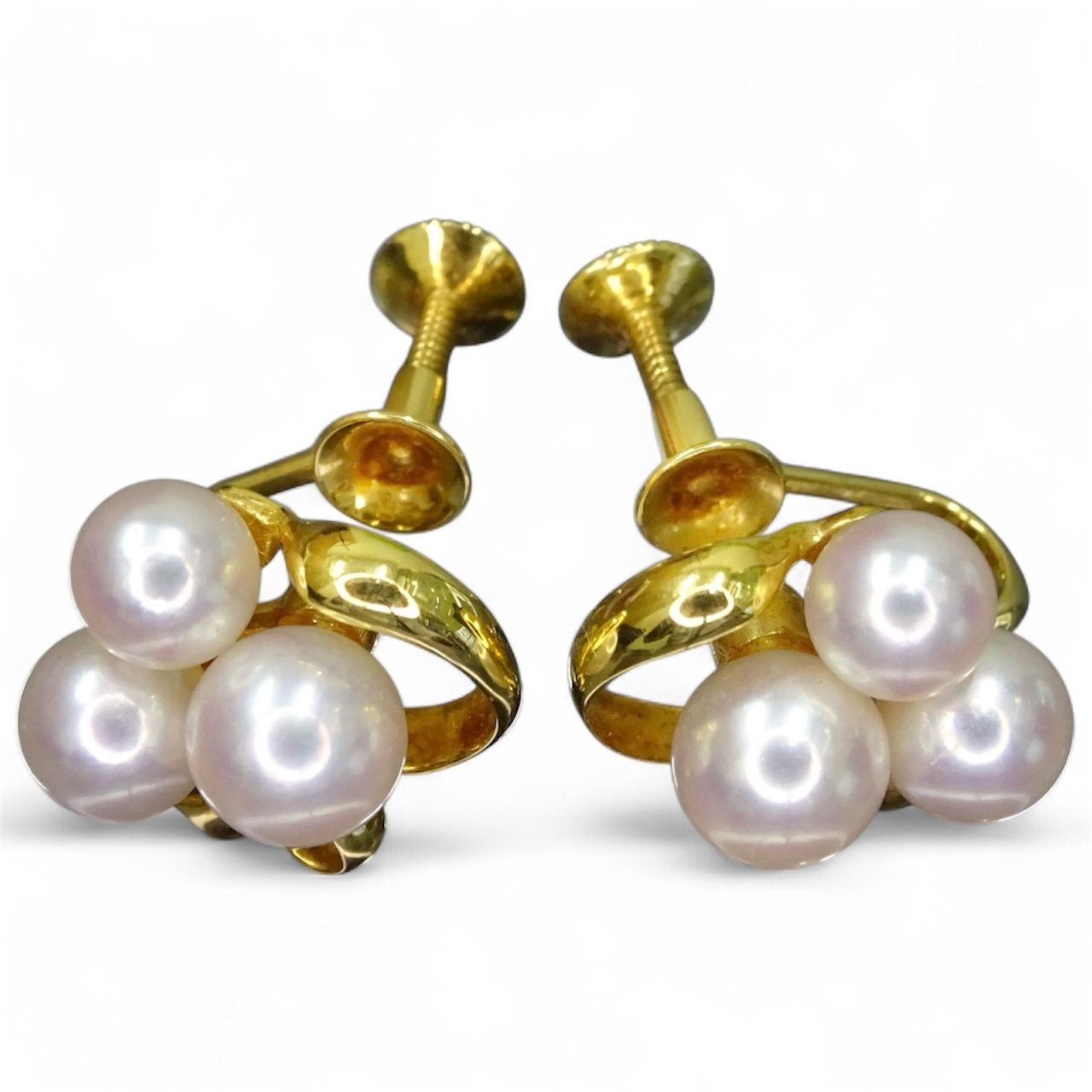 18金 K18ゴールド 750 タサキ TASAKI 田崎 パール イヤリング 【公式通販】