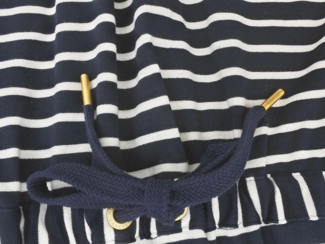 バーバリーブルーレーベル　ネイビー　ボーダーワンピース BURBERRY BLUE LABEL バーバリーブルーレーベル ドロスト
