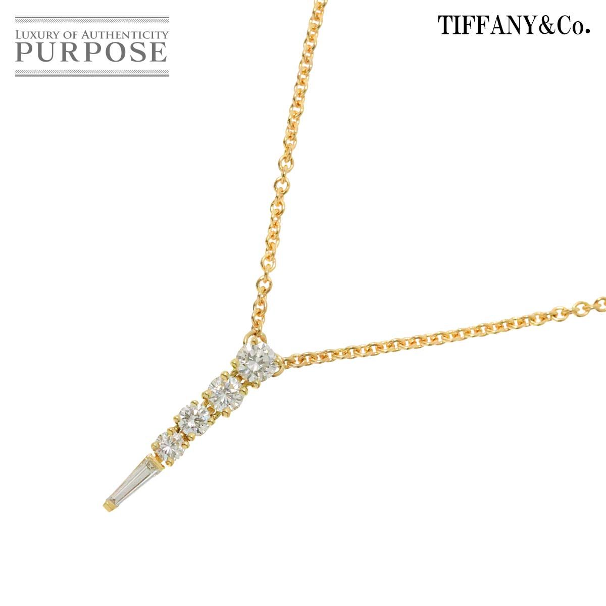 Tiffany & Co. バイザヤードゴールドネックレス 【公式通販】