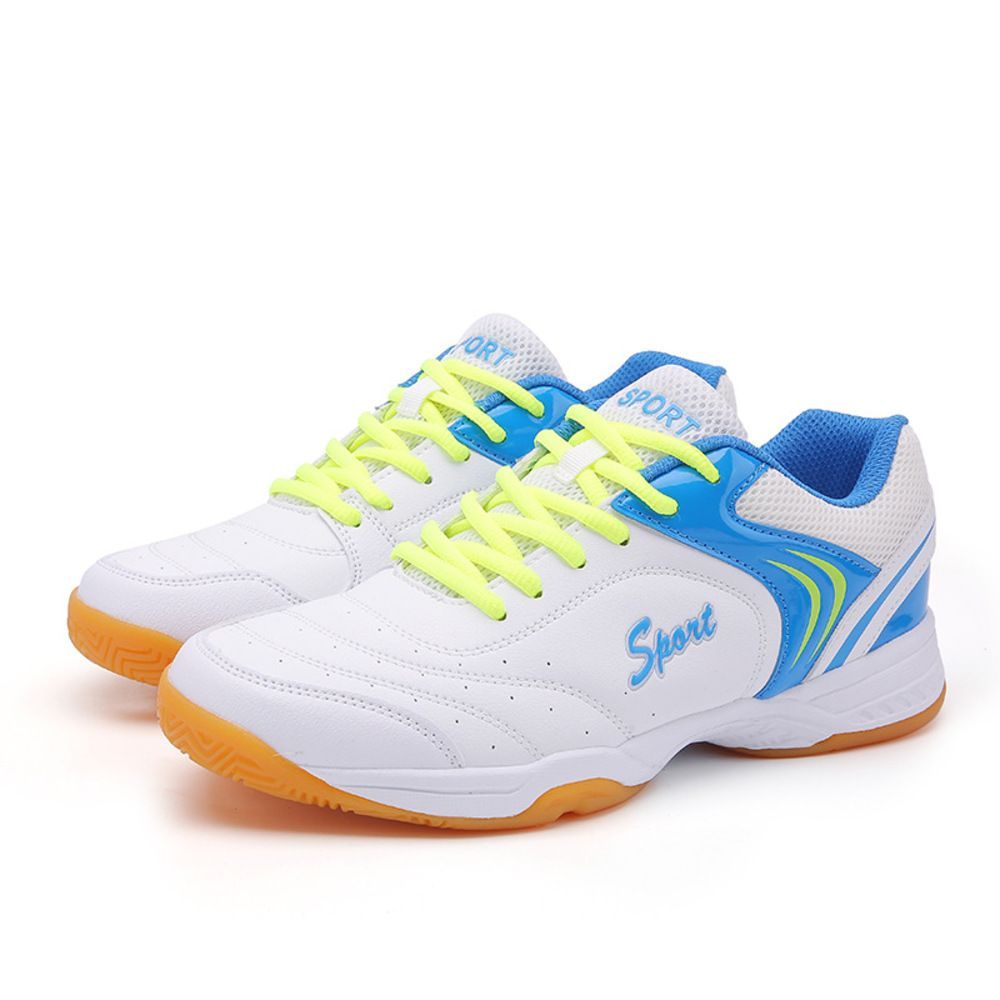 ☆ ホワイト×ブルー ☆ 38(24cm) ☆ スポーツシューズ pmysport7059 