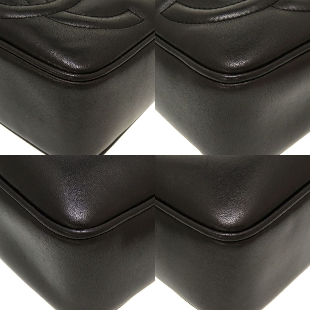 ふみちゃんシャネル　ラムスキン　トリプルココマーク　フリンジ　チェーン ふみちゃん様専用シャネル ラムスキン トリプルココマーク