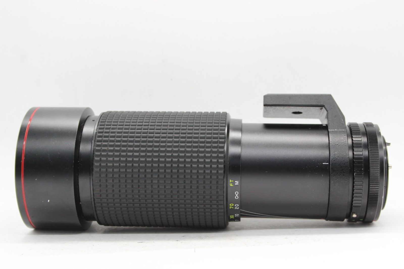 【訳あり品】 トキナー Tokina AT-X SD 100-300mm F4 前後キャップ 三脚座付き キャノン FDマウント レンズ s6641