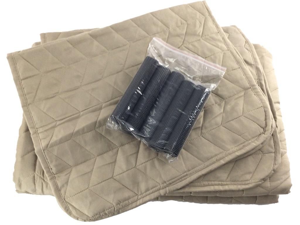 肘あり ソファーカバー なめらかキルトソファカバー 中掛けタイプ 3人掛け L グレーベージュ