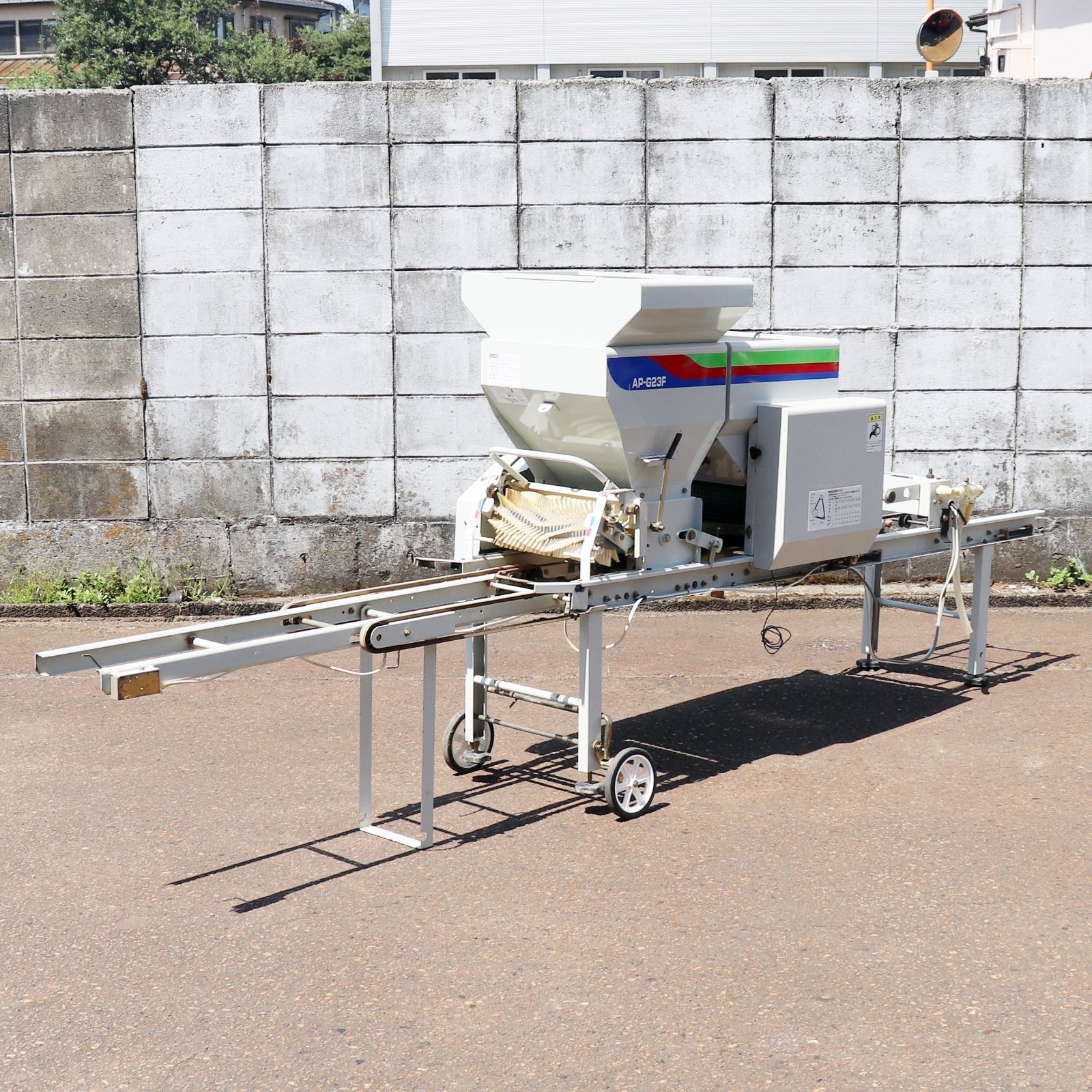 新潟発 石井製作所 播種機 AP-G23F 100V 稼働OK 50/60Hz 床土・播種 