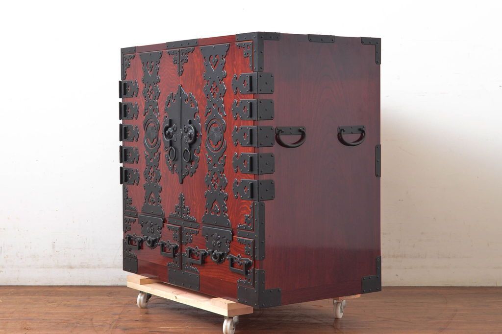 中古 美品 ☆事前問合せ必須☆ 事前問合せ必須 帳場箪笥 中古 美品 