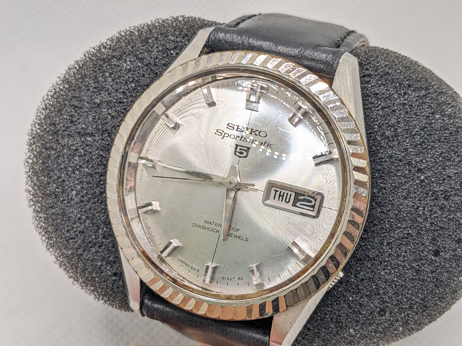 動作品】SEIKO セイコー Sportsmatic5 スポーツマチック 6619