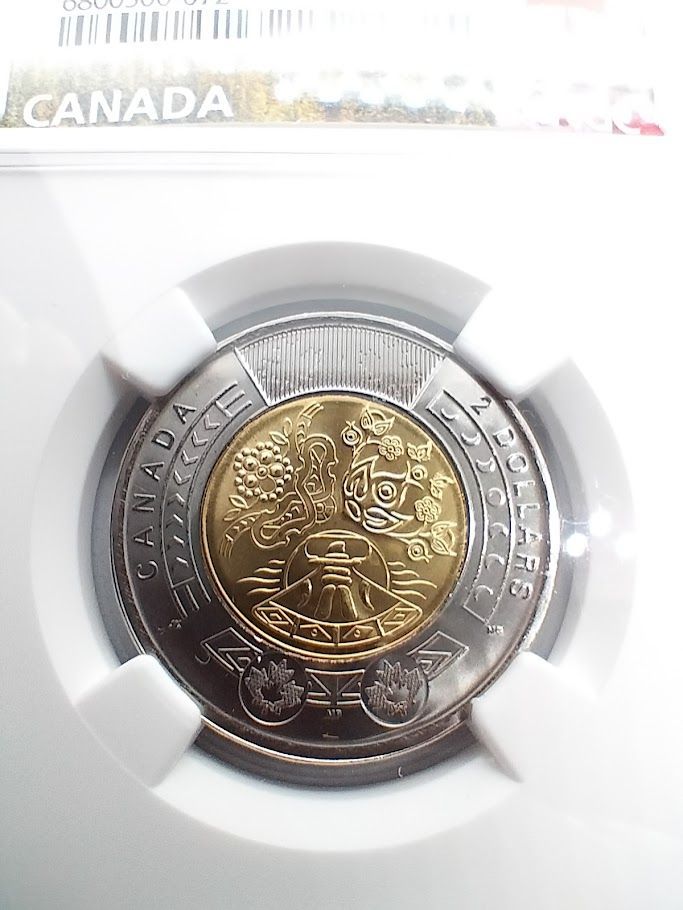 【2枚組】NGC GEM UNC 2023 カナダ エルシー・マクギル記念コイン 2枚組】NGC GEM UNC 2023 カナダ エルシー・マクギル記念コイン