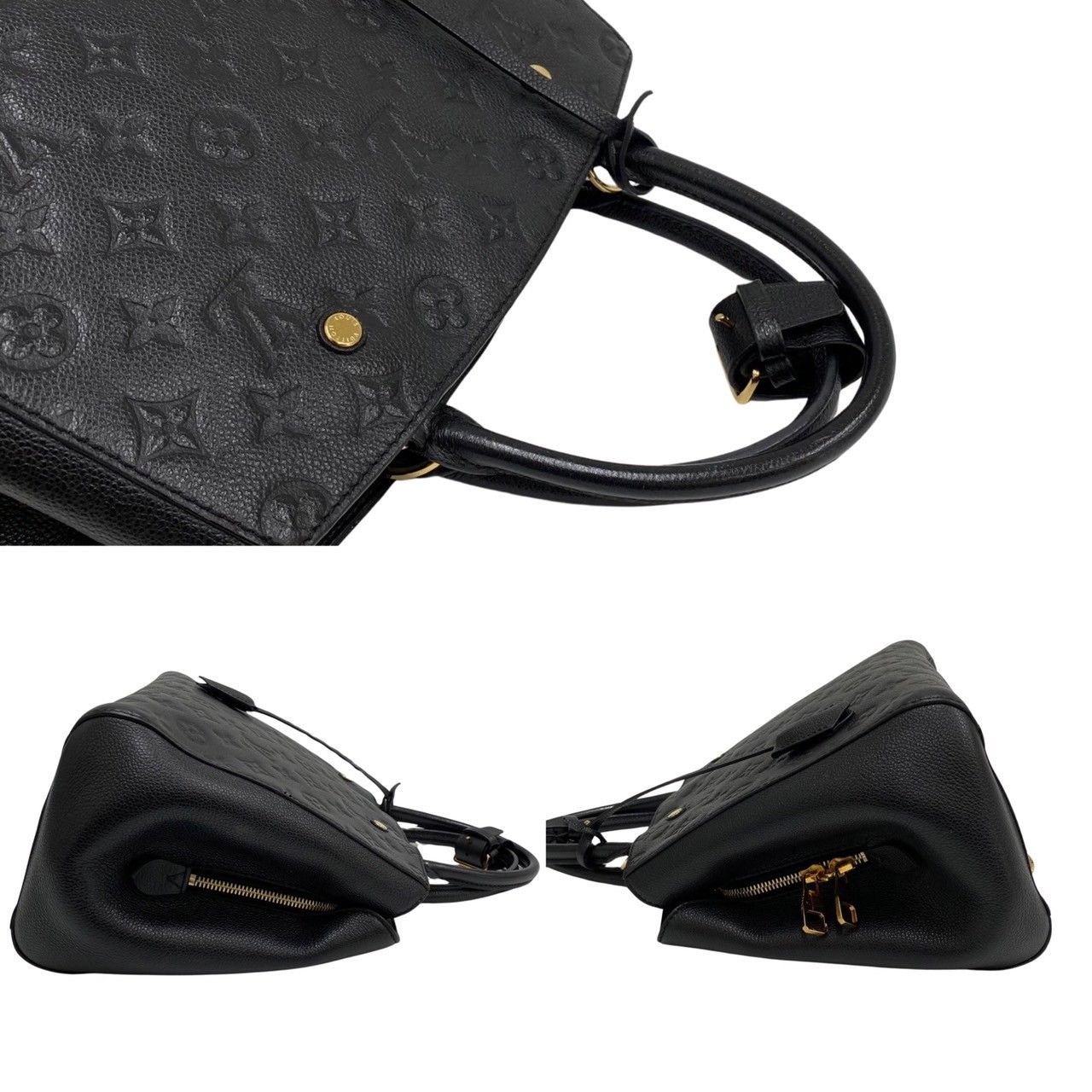ルイ・ヴィトン モノグラム アンプラント モンテーニュMM 2wayショルダー付 LOUIS VUITTON 【極美品】ルイヴィトン モノグラム アンプラント