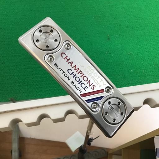 タイトリスト SCOTTY CAMERON CHAMPIONS CHOICE BUTTON BACK NEWPORT 2 PLUS 2025 33インチ パター PT スチール フレックスその他 メンズ 男性用 右利き 右用 Cランク ゴルフク