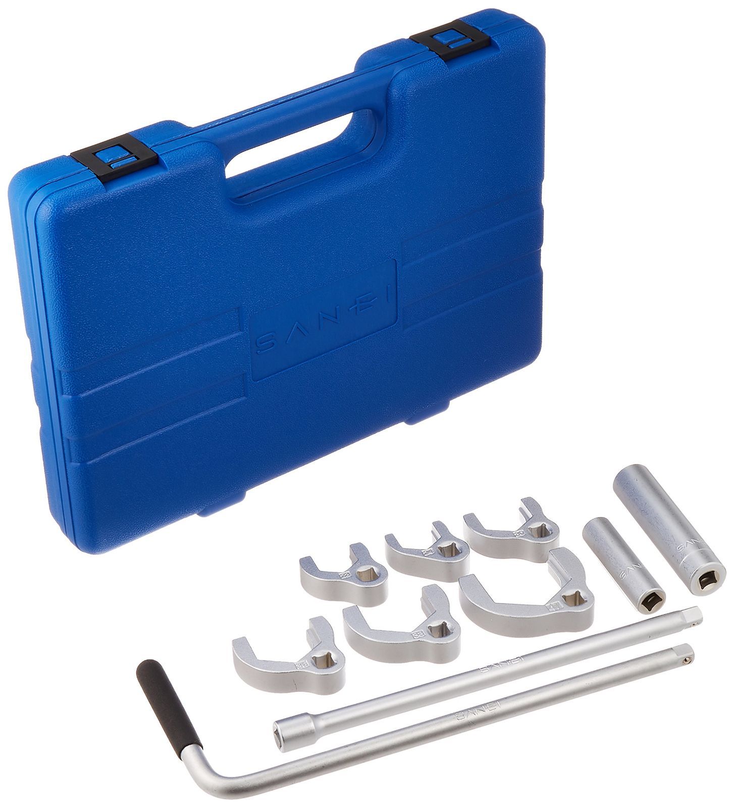 新着商品 立水栓締付工具セット 水栓用工具 マルチタイプ 14サイズのナットに対応 SANEI R3510S