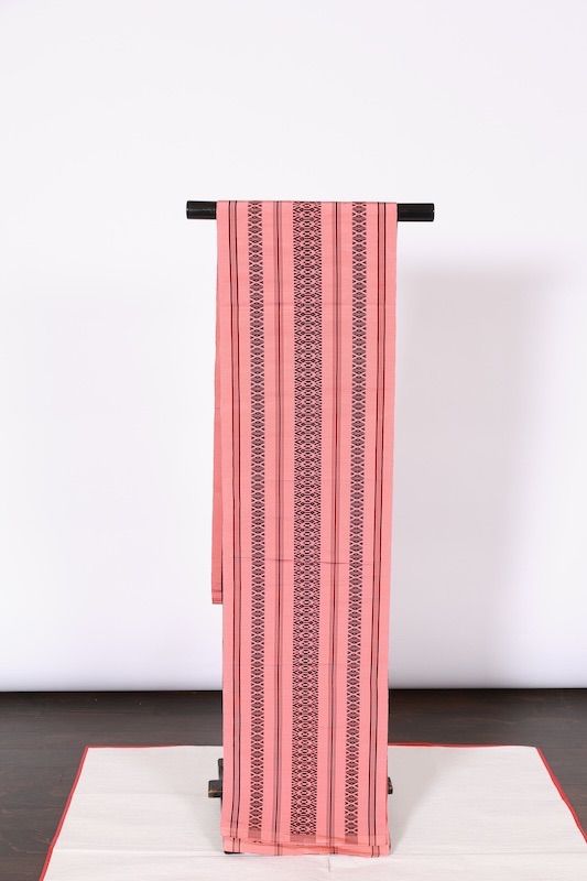 博多八寸名古屋帯（三献上）井上絹織 未仕立 博多帯 博多八寸帯 no7