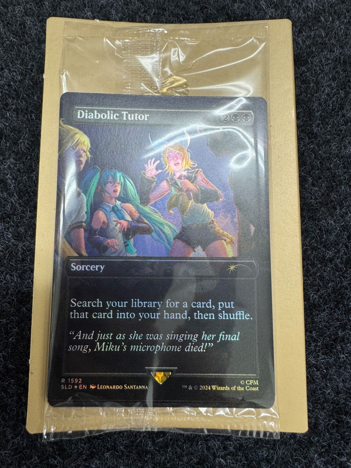【新品未使用】 Secret Lair 初音ミク 英 foil edition Secret Lair x Hatsune Miku: Digital Sensation EN Foil