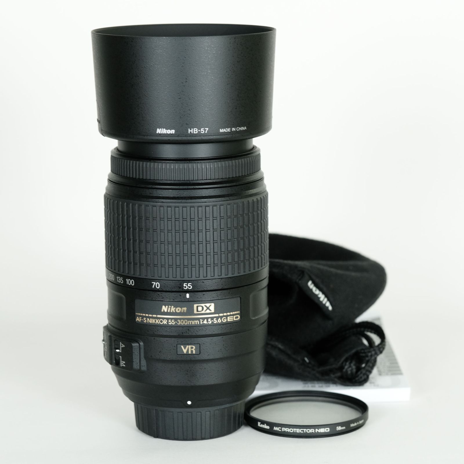 ｜フィルター付 Nikon AF-S DX NIKKOR 55-300mm F4.5-5.6G ED VR | ニコンFマウント