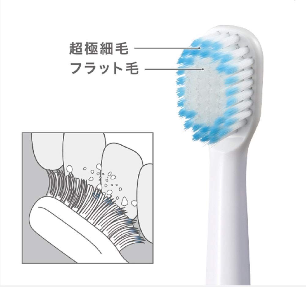 オムロン 電動歯ブラシの付け替えブラシ - 電動歯ブラシ