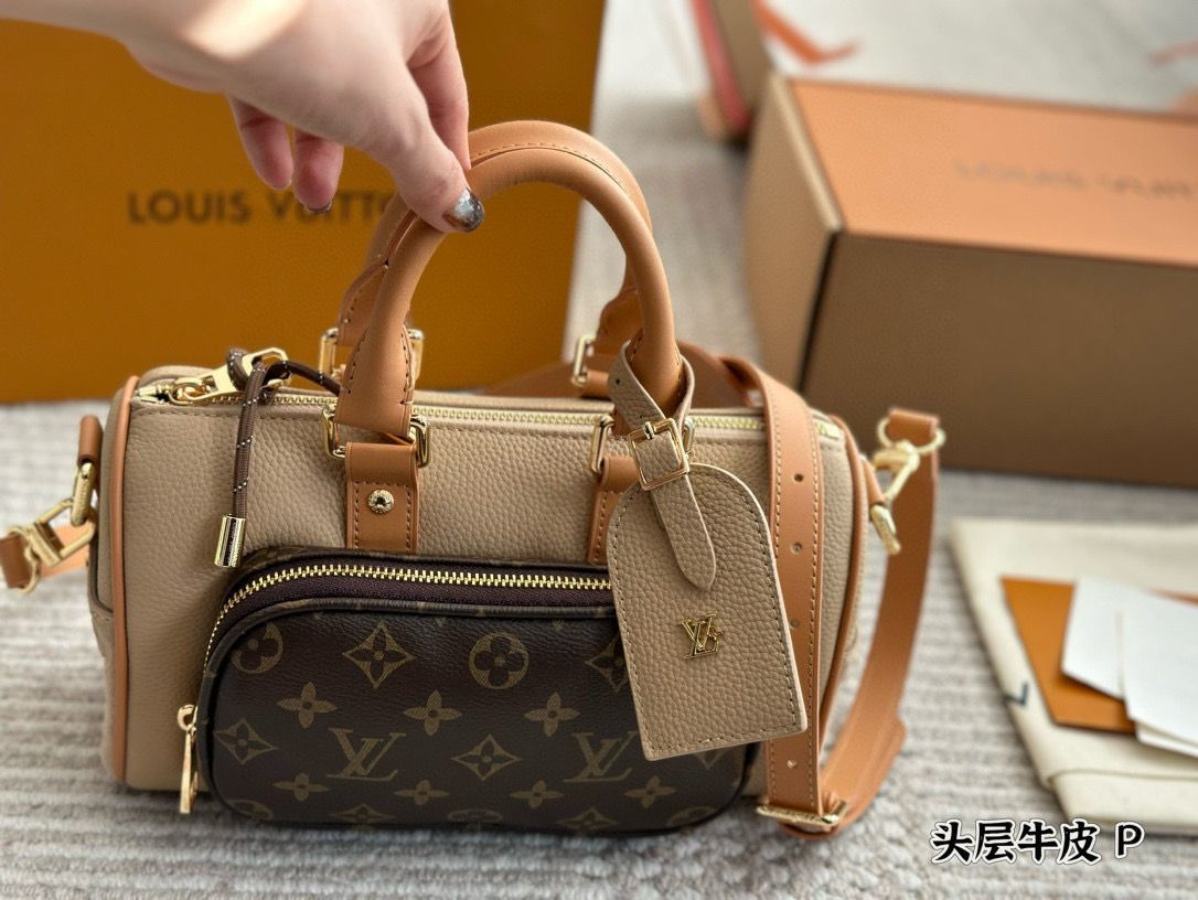 今日 Cool LV クールルイ ヴィトン キープオール 25 ピローバッグ-WTO輸入3