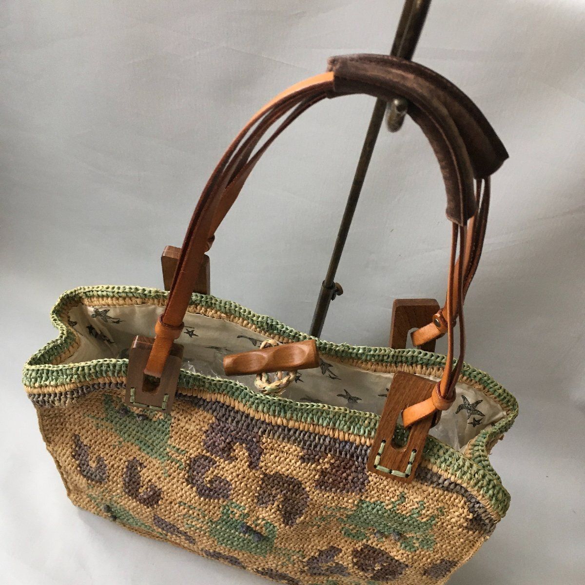 【美品】JAMIN PUECH パーティバッグ JAMIN PUECH ジャマンピュエッシュ ハンド パーティー バッグ