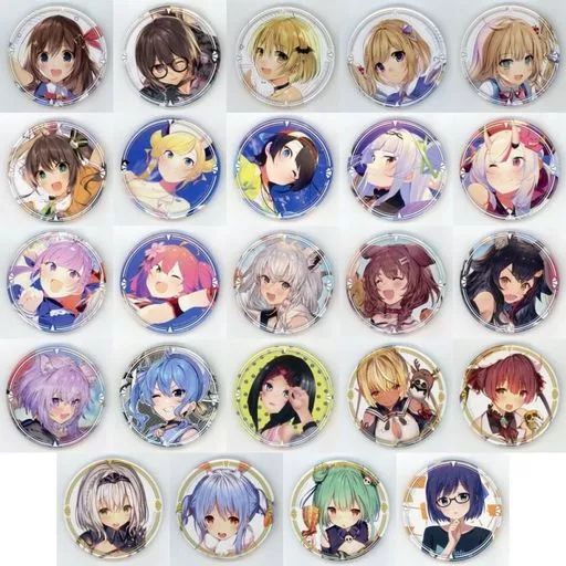 バッジ・ビンズ　全13種セット 「バーチャルYouTuber ホロスターズ キャラバッジコレクション」 楽天市場】【中古】バッジ・ビンズ 全13種セット 「バーチャル
