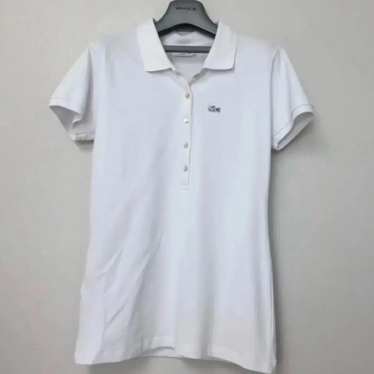 ラコステ LACOSTE 正規品 レディース スリムフィット KARA カラ 半袖Tシャツ 白