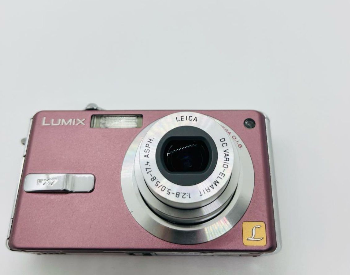 カメラ Panasonic DMC- FX7 デジカメ ピンクブロンズ