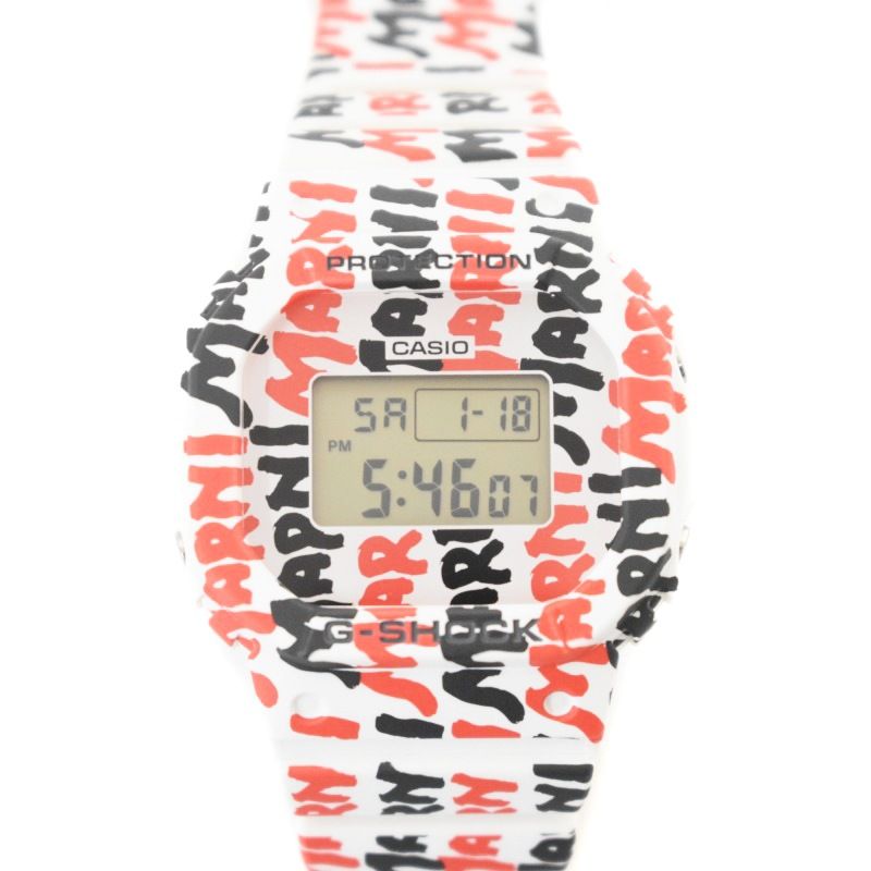 カシオ CASIO マルニ MARNI G-SHOCK デジタル クオーツ 腕時計 マルチ