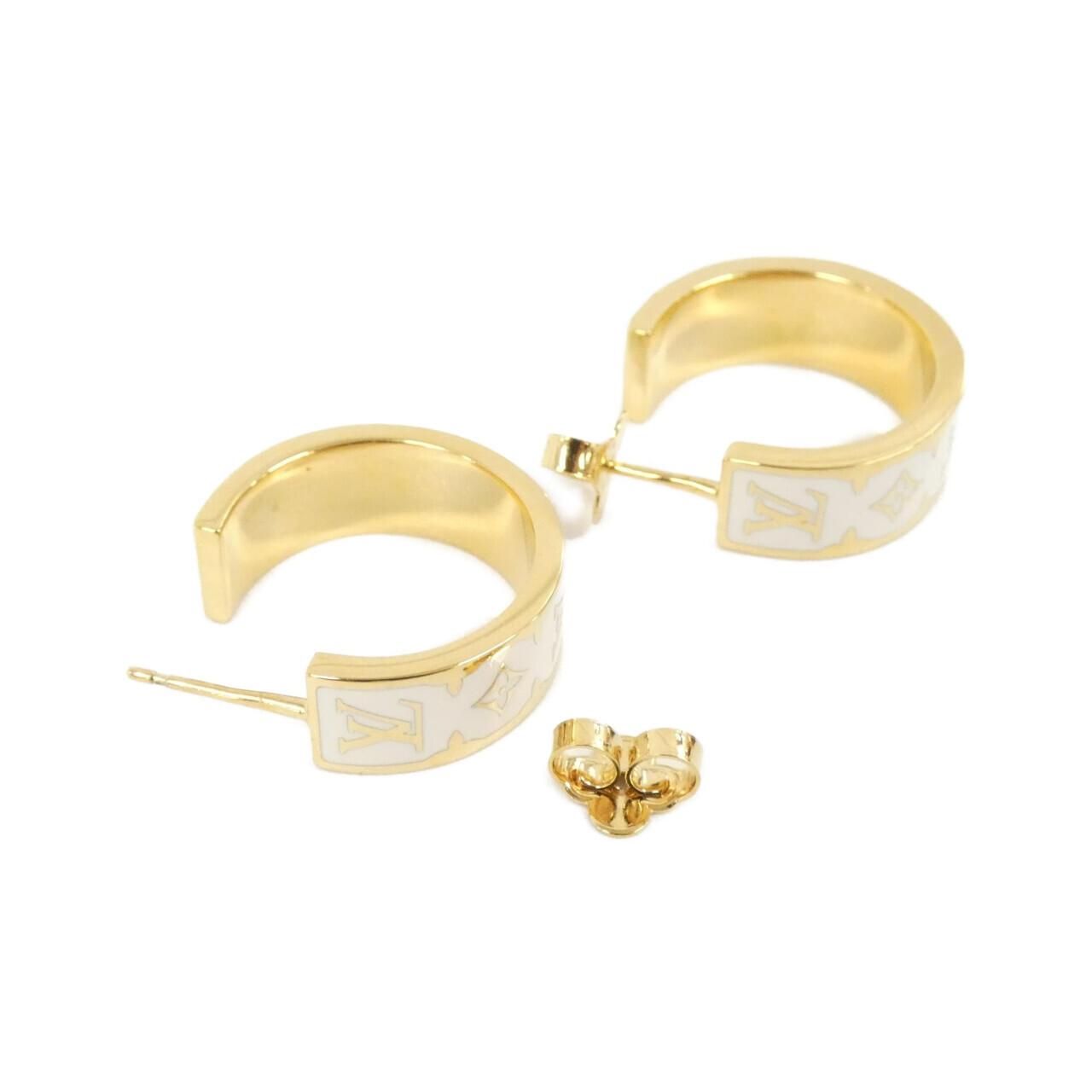 Louis Vuitton ピアス・ナノ グラム エナメル M01830 Louis Vuitton ピアス・ナノ グラム エナメル M01830 ピアス・ナノ