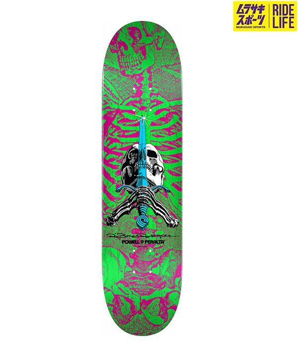 POWELL PERALTA パウエルペラルタ スケートボード デッキ SKULL&SWORD 31210851