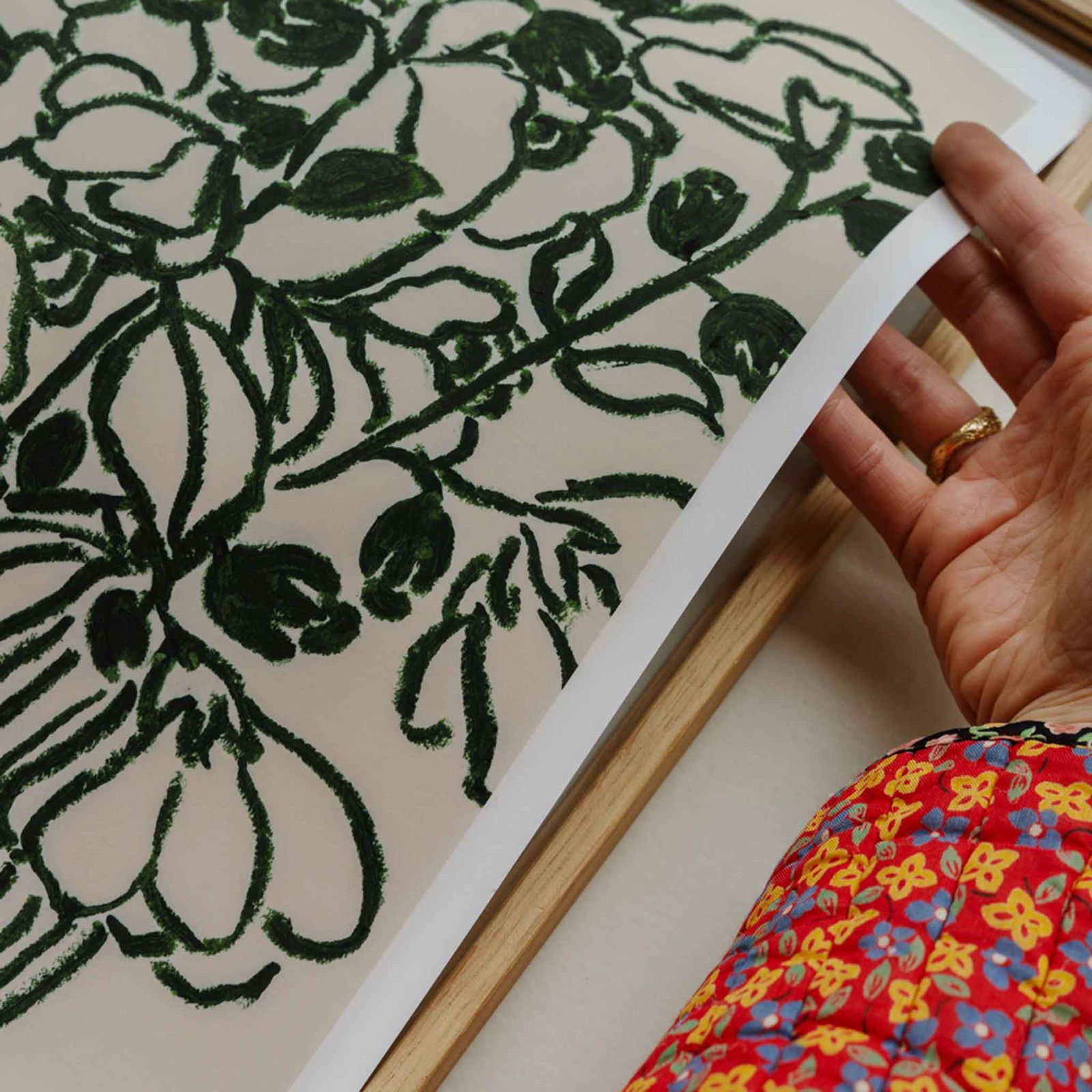 The Poster Club アートポスター 40×50cm Poppy Studies II ポスタークラブ 北欧雑貨|124x16988-40x50 USTAUSTRALIA_COM_AU