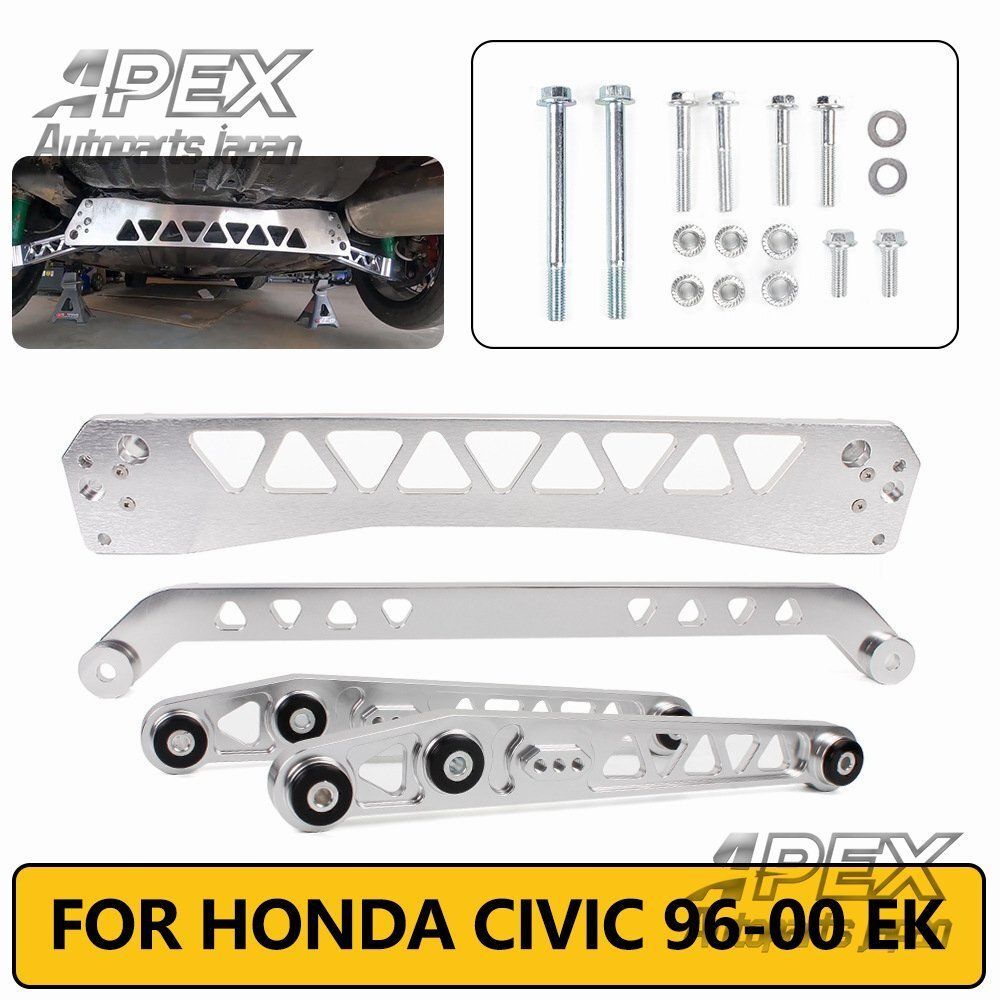 自動車 パーツ シャーシブレース ホンダシビック96-00 EK用 スタビライザーバー アームセットsq