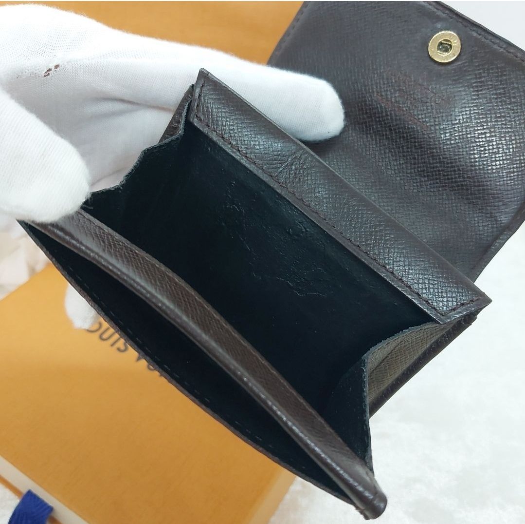 ヴィンテージ】ルイヴィトン ダミエ ポルトモネ プラ コインケース