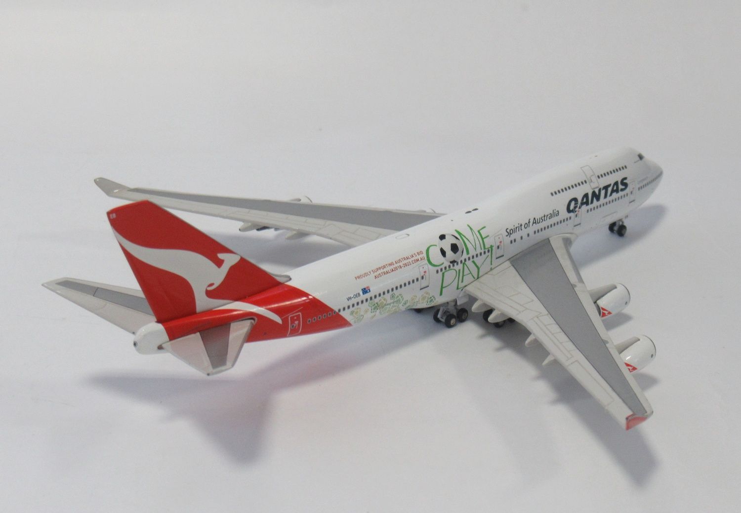 Gemini 1⁄400 747-400 Jets Diecast Boeing - Qantas 1:200 1:400 VH-OEE