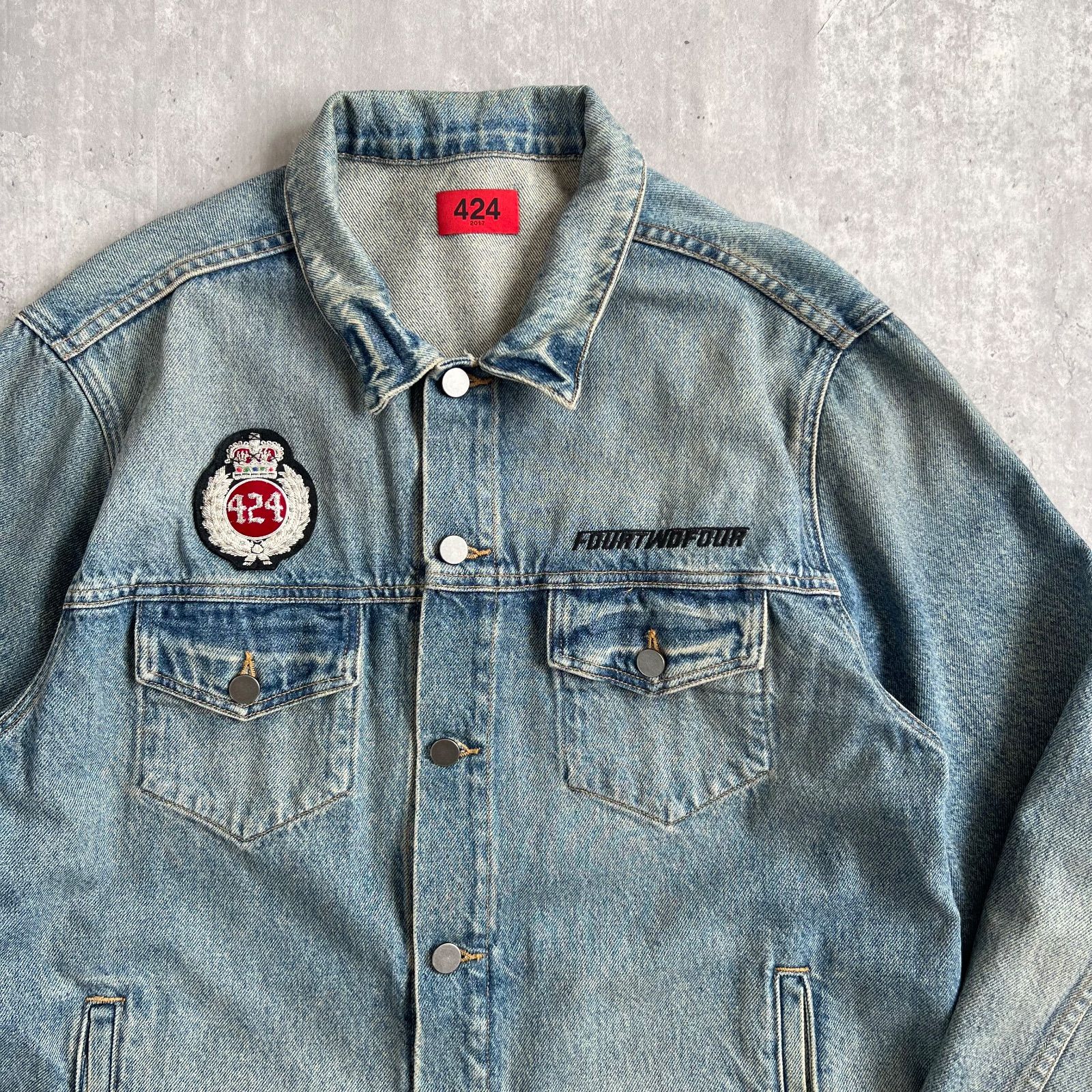 424 CLOTHING フォートゥーフォー 刺繍デザイン ヴィンテージ