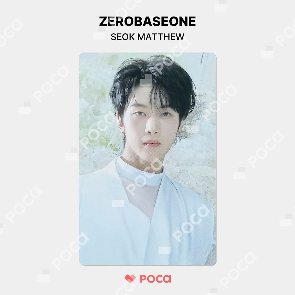 ZEROBASEONE ソクマシュー トレカ BLUE PARADISE POP-UP STORE