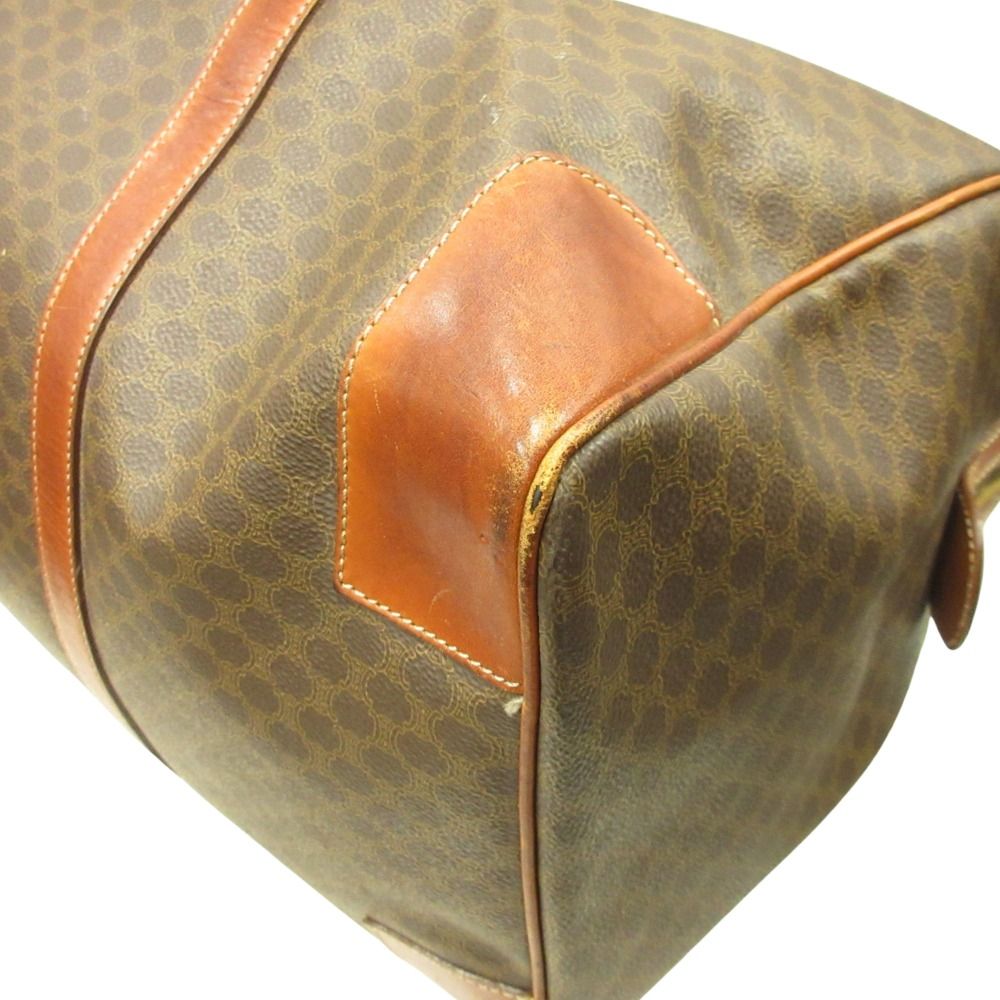 CELINE マカダム柄 トリオンフ 旅行バッグ ボストン オールドセリーヌ