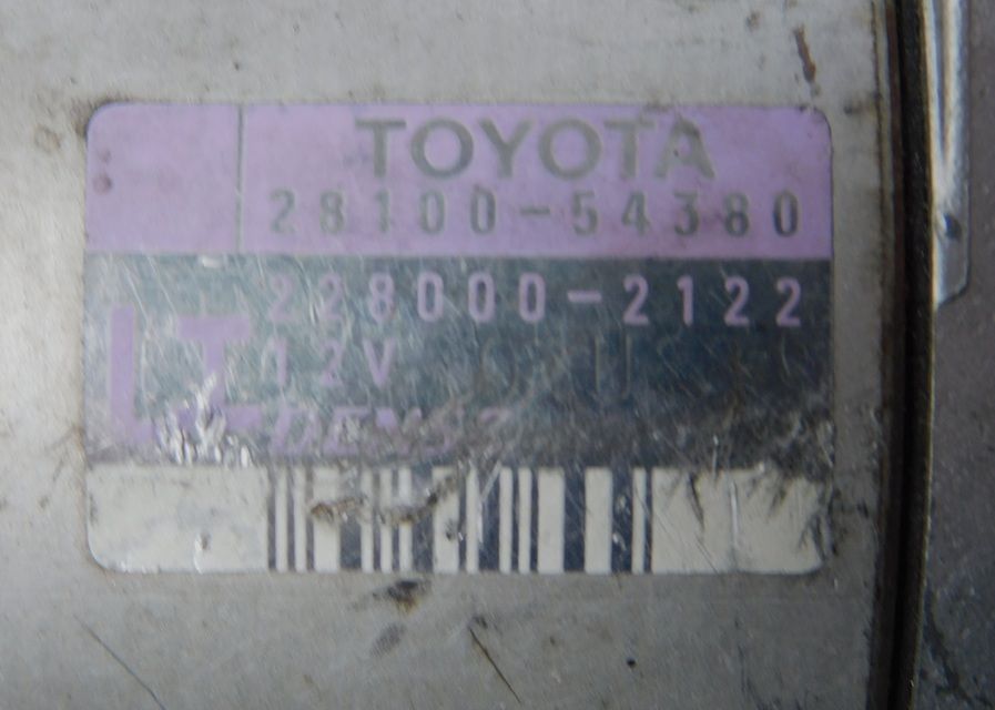 ●スターター●デンソー トヨタハイエース