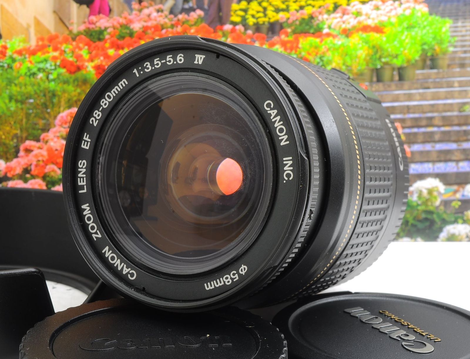 キャノン レンズセット Canon EOS Kiss Digital N 一眼デビューに最適