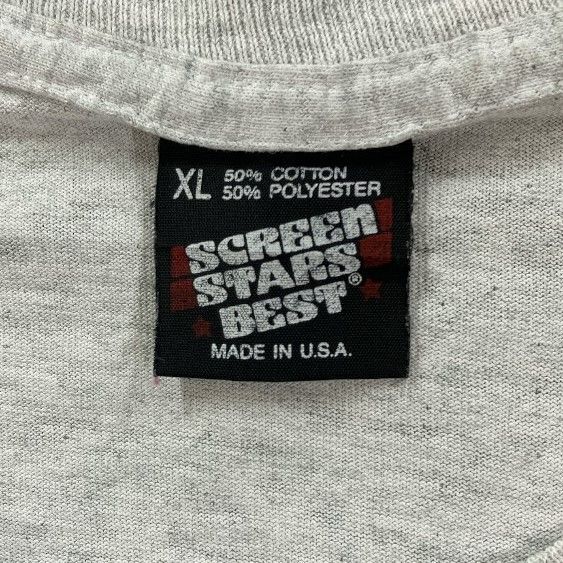 90s スクリーンスターズ キャラクターtシャツ グレー ULI MEYER ヴィンテージファッション - 90s スクリーンスターズ