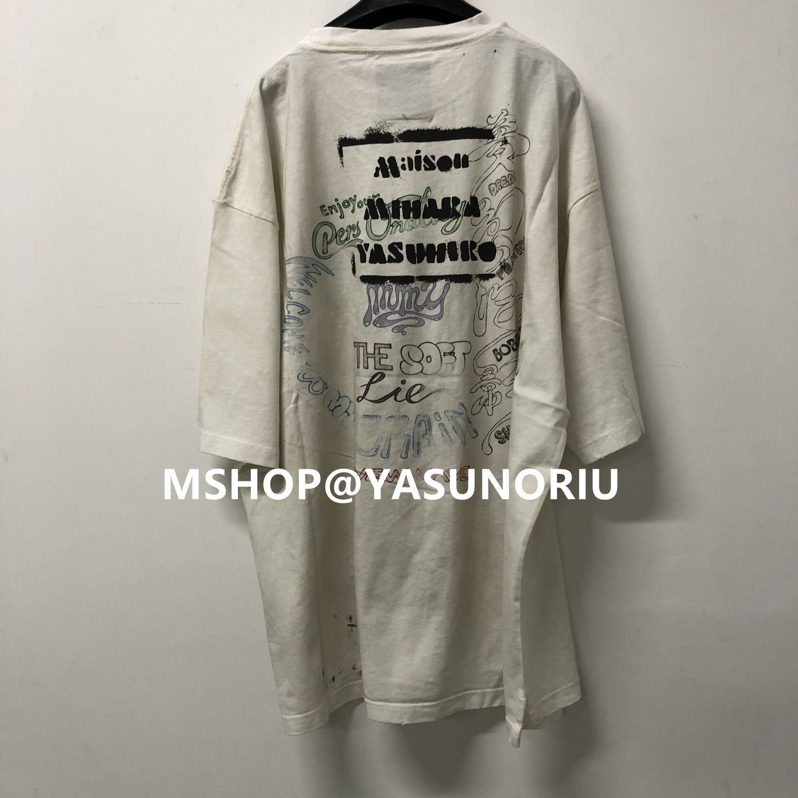 Maison MIHARA YASUHIRO - ディストレストTシャツ - Distressed