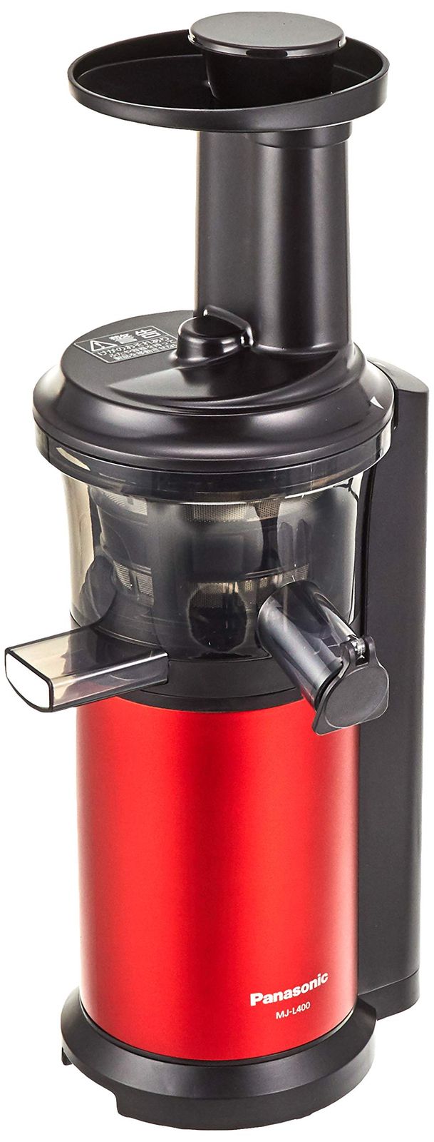 Panasonic 低速ジューサー メタリックレッド MJ-L400-R パナソニック