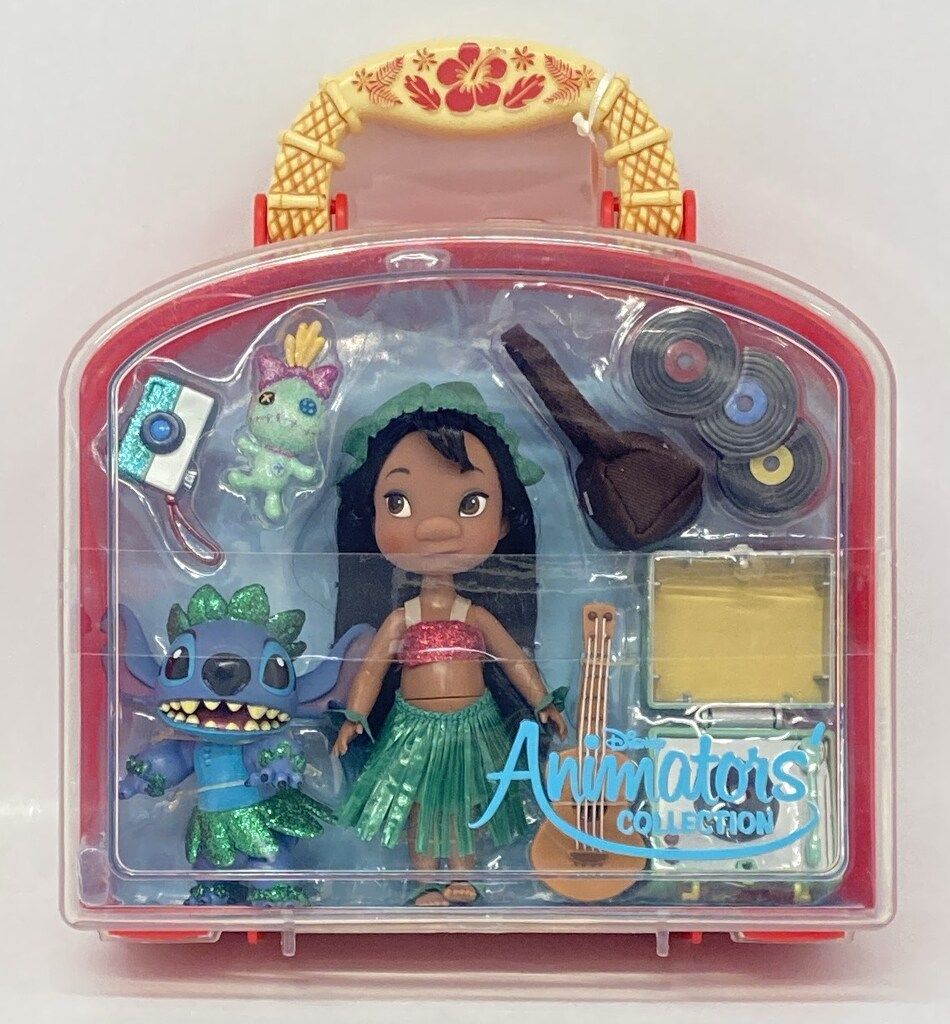 ディズニーストア Animators' COLLECTION Mini Doll Play リロu0026スティッチ ミニドールプレイセット