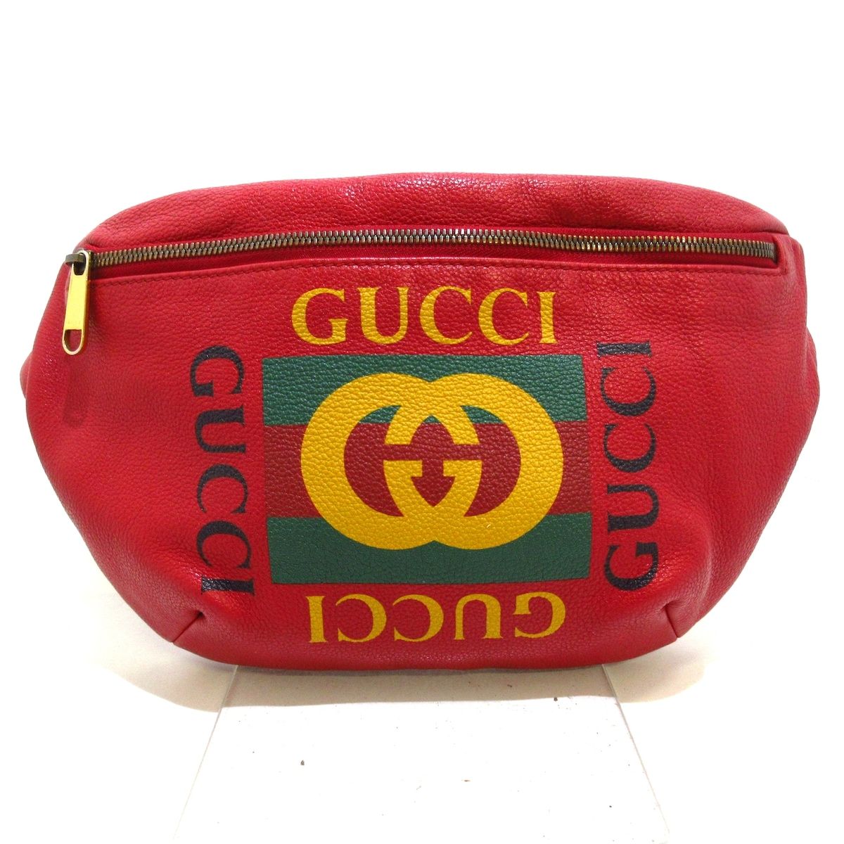 GUCCI(グッチ) ウエストポーチ グッチプリントベルトバッグ 530412