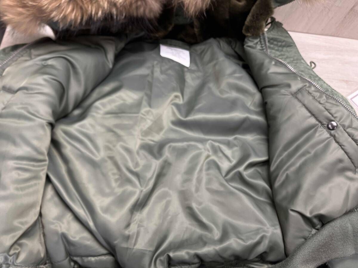 N2B】military flight jacket/Y2K/短丈/opium N2B y2k military fur