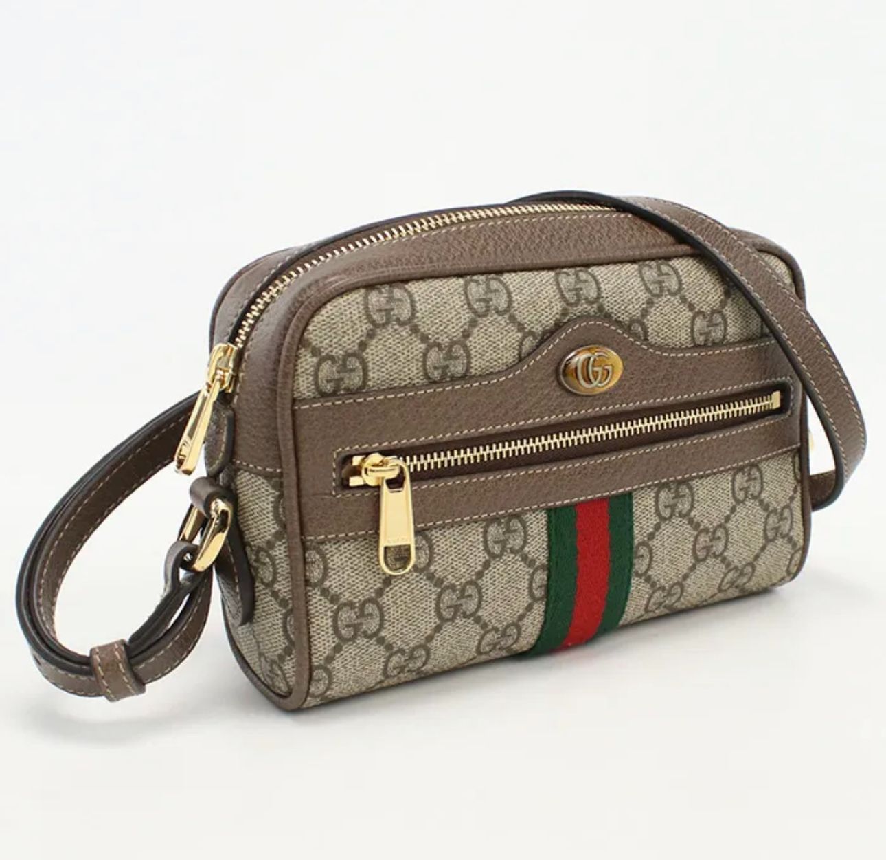 GUCCI グッチ ミニバッグ オフィディア 517350 斜め掛け ショルダーバッグ GGスプリーム【中古】 レディース