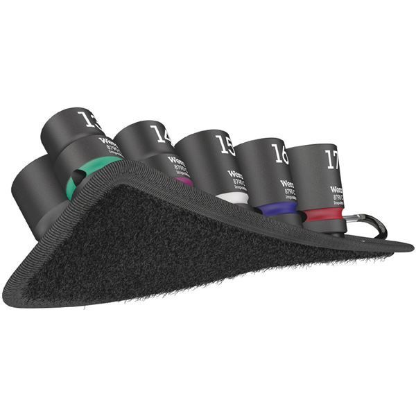 WERA ヴェラ 差込角1 2SQ 9個組 HEX インパクトソケット セット ホルダー付き 004580 工具 ツール DIY 作業工具 道具